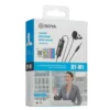 BOYA BY-M1 Professional Lavalier Microphone – Omnidirectional Clip-On Mic for Smartphones, DSLR Cameras & PCs
