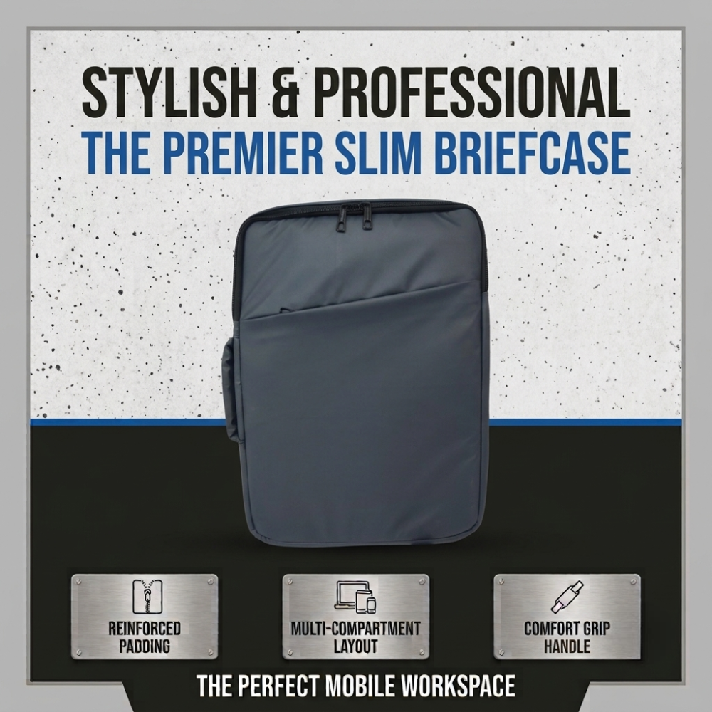 Premium Laptop Bag – Hand Carry & Shoulder Bag for 15.6" Laptops