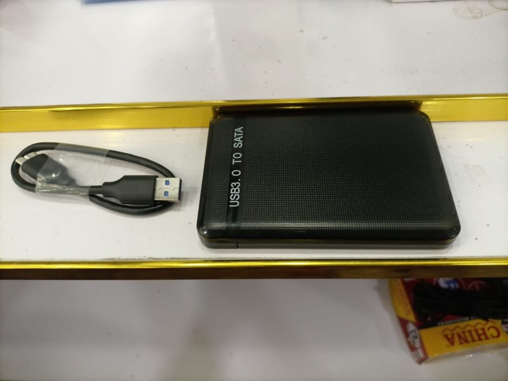 K103 2.5-Inch USB 3.0 External HDD Enclosure – SATA Hard Drive & SSD Case