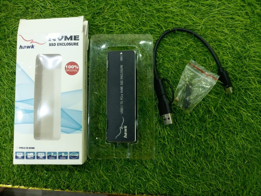 WhatsApp Image 2026-06-10 at 6.04.06 PM (1) HAWK USB 3.1 to NVMe SSD Enclosure – M.2 NVMe External SSD Case