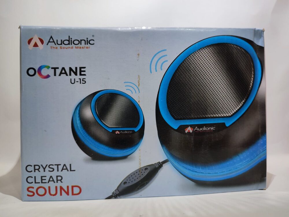 Audionic Octane U-15 Mini Mobile Speaker – Crystal Clear Sound Portable Speaker