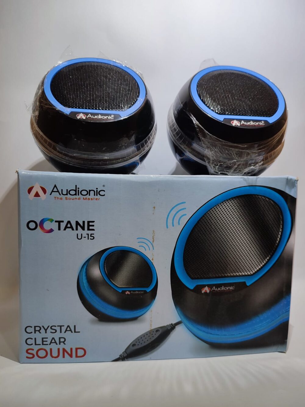 Audionic Octane U-15 Mini Mobile Speaker – Crystal Clear Sound Portable Speaker