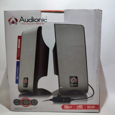 Audionic Wired Remote Control USB Powered Multimedia Speaker – 2.5" Drive Unit Stereo Speaker