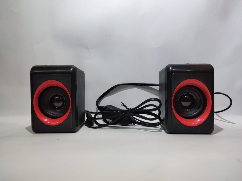 Hotmai HT-208 Multimedia 2.0 Speaker – USB Powered Stereo Desktop Speaker