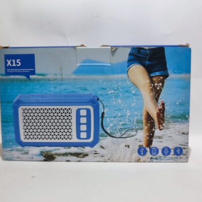 X-15 Portable Wireless Speaker – Bluetooth Multimedia Speaker with Deep Bass