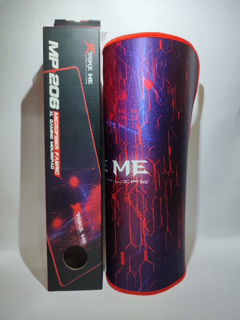 Xtrike Me MP-206 Microfiber Fabric XL Gaming Mouse Pad – Extended Desk Mat with Anti-Slip Rubber Base
