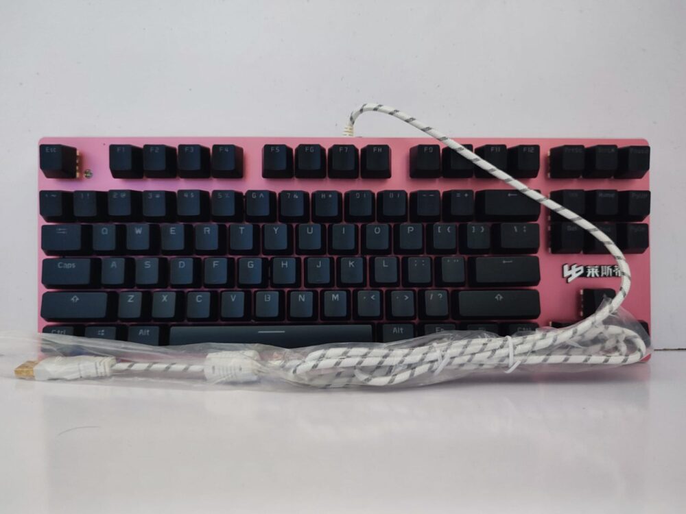 LESEDI G6 Gaming Keyboard – RGB Backlit USB Wired Mechanical Feel Keyboard