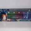 C-18 USB Standard Corded Keyboard – Mechanical Feel Wired Keyboard