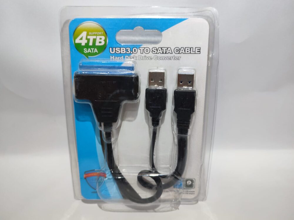 USB 3.0 to SATA Cable – Hard Disk Drive & SSD Converter Adapter