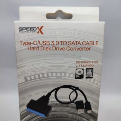 cable 21 Speed X USB 3.0 / Type-C to SATA Converter Cable – HDD & SSD Hard Drive Adapter