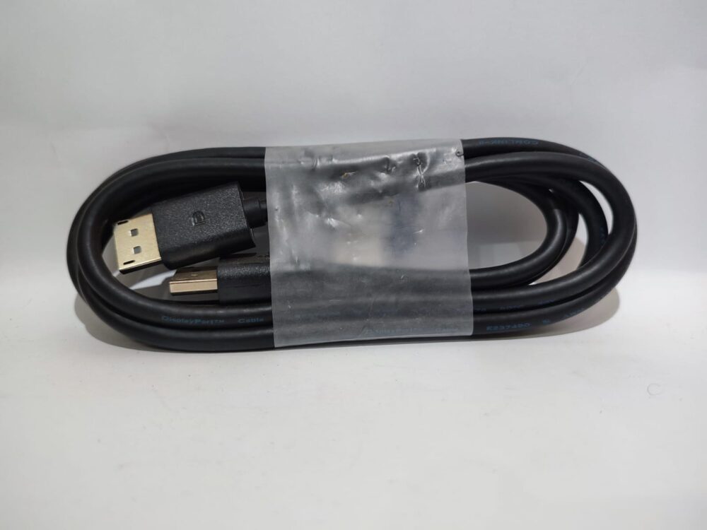 dp cable 2 Branded DisplayPort (DP) Cable – High-Speed Digital Display Cable for PC, Monitor & Graphics Card