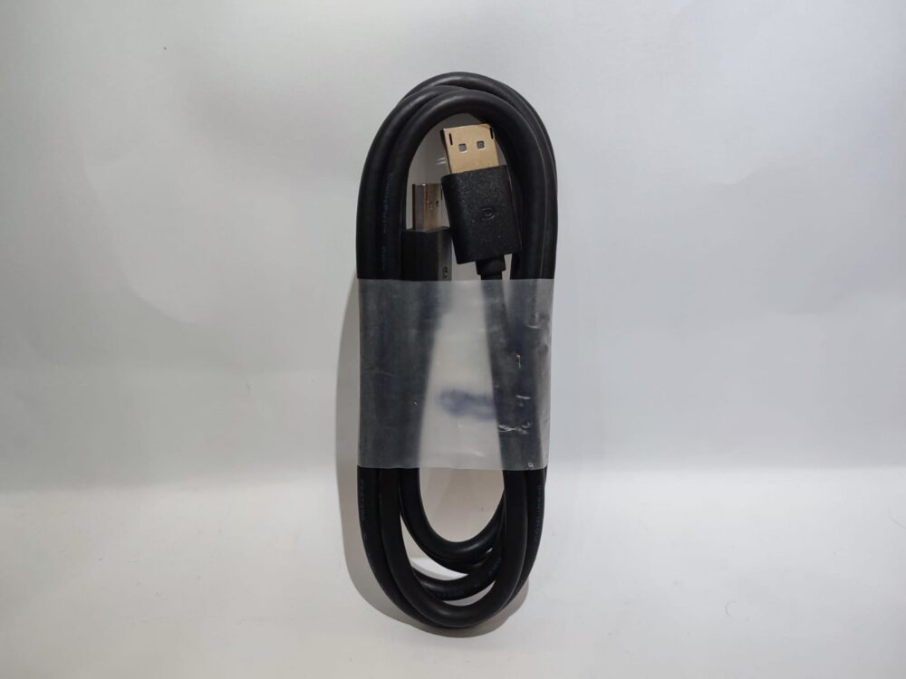 dp cable1 Branded DisplayPort (DP) Cable – High-Speed Digital Display Cable for PC, Monitor & Graphics Card