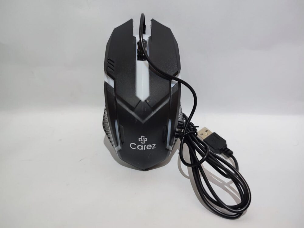 CAREZ W110 RGB Gaming Mouse – High Precision Wired Gaming Mouse with LED Lighting