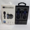 k35 2 K35 Pro Wireless Lavalier Microphone – Noise Reduction Clip-On Mic for Smartphones, Cameras & Laptops