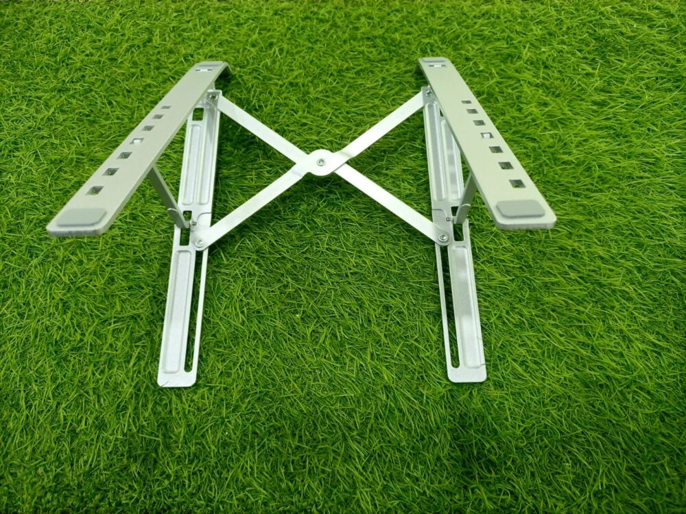 Creative Folding Laptop Stand with Storage Bracket – Adjustable Portable Laptop Riser