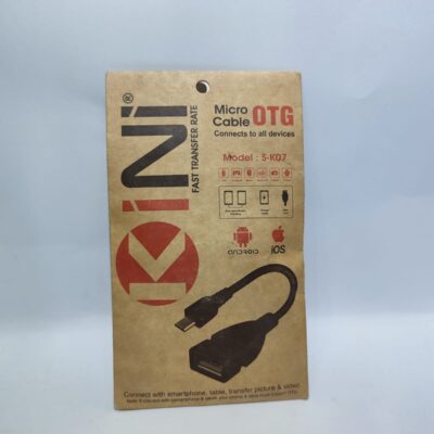 micro otg cable1 KINI S-K07 Micro USB OTG Cable – USB Female to Micro USB OTG Adapter