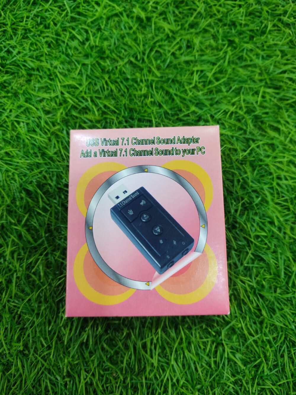 USB Virtual 7.1 Channel Sound Adapter – External USB Audio Sound Card