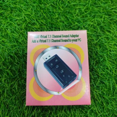 USB Virtual 7.1 Channel Sound Adapter – External USB Audio Sound Card