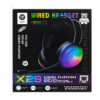 ONIKUMA X29 Gaming Wired Headset – RGB Stereo Surround Sound Headphones with HD Microphone
