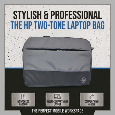 HP Premium Hand Carry Laptop Bag – Business Briefcase for Up to 15.6" Laptops