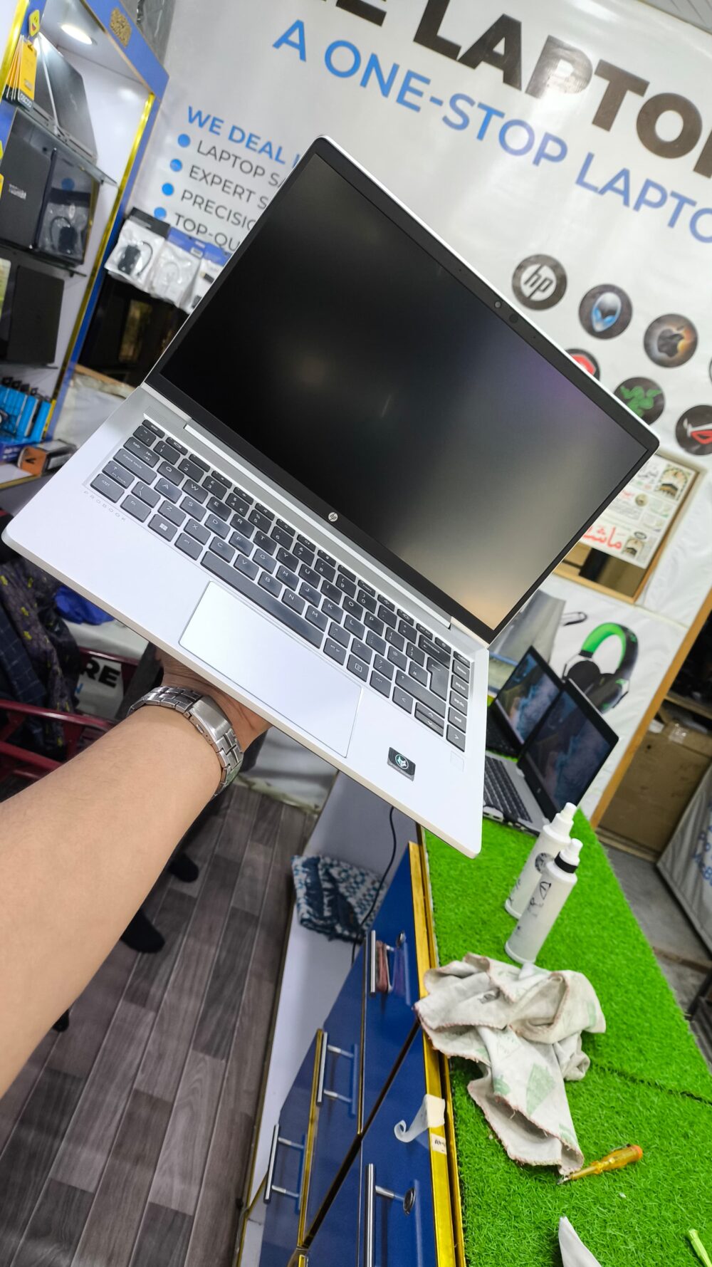 WhatsApp Image 2026-07-01 at 11.36.16 AM (9) HP ProBook 440 G9 – Intel Core i5 12th Gen | 8GB RAM | 256GB SSD | 14" Full HD IPS Display | Face ID & Fingerprint