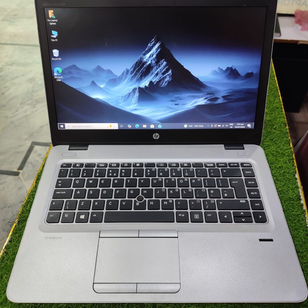 HP EliteBook 840 G3 – Intel Core i5 6th Gen | 8GB RAM | 256GB SSD | 14" Full HD | Backlit Keyboard | Webcam