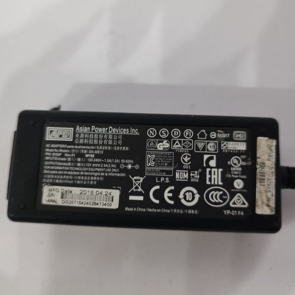 Dell XPS 45W Laptop Charger – Original 19.5V 2.31A AC Power Adapter (4.5mm Small Pin)