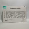 B023 Folding Wireless Keyboard with Complimentary Phone Holder – Portable Bluetooth Keyboard