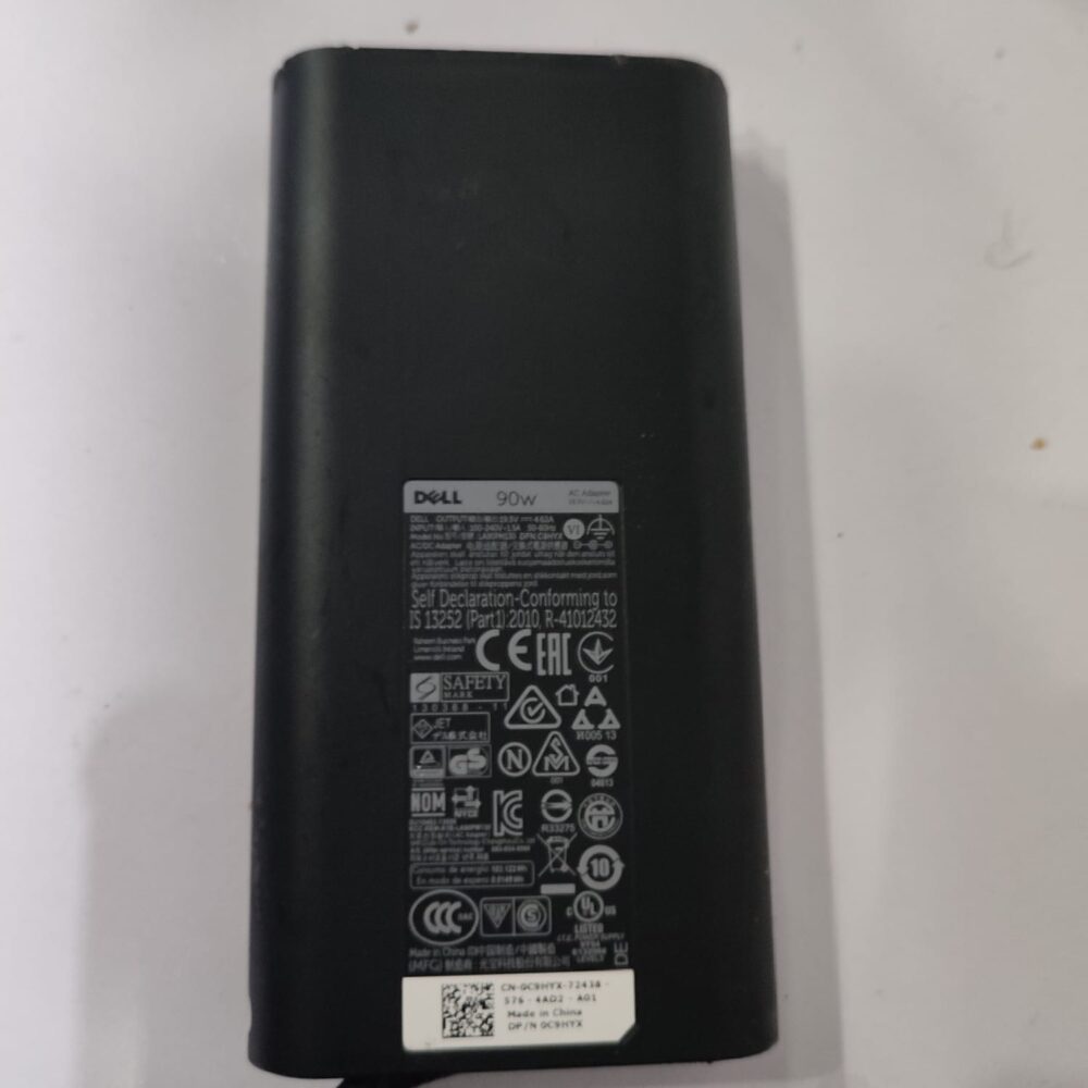 WhatsApp Image 2026-07-09 at 4.44.41 PM (3) Dell Genuine 90W Laptop Charger – 19.5V 4.62A AC Power Adapter