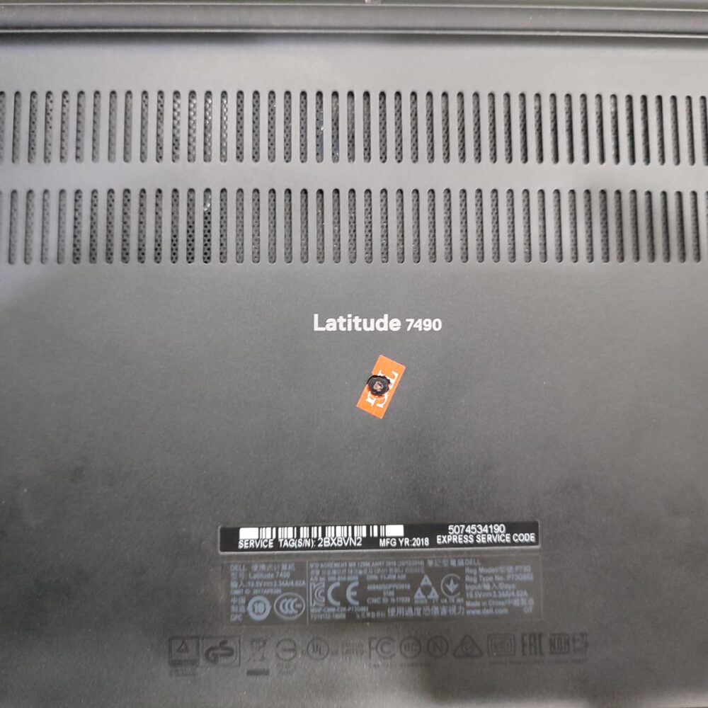 Dell Latitude 7490 – Intel Core i5 8th Gen | 8GB RAM | 256GB SSD | 14" Full HD | Webcam | Good Battery Backup