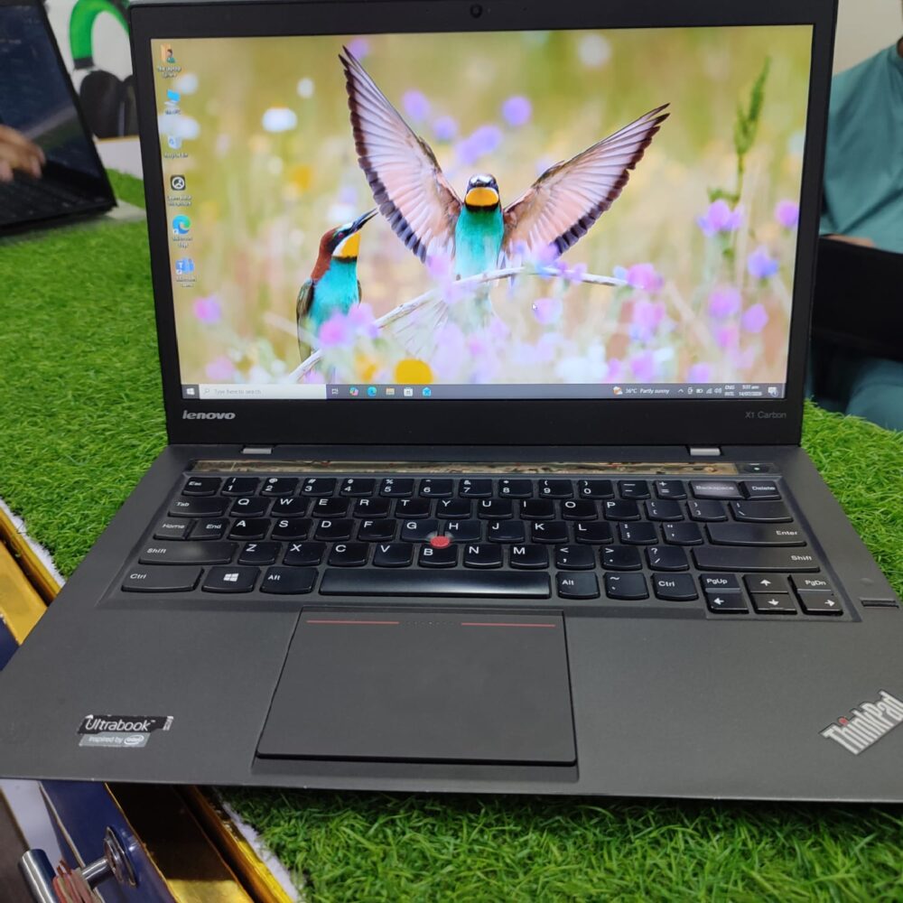 Lenovo ThinkPad X1 Carbon – Intel Core i7 4th Gen | 8GB RAM | 256GB SSD | 14" Full HD | Webcam | Good Battery Backup