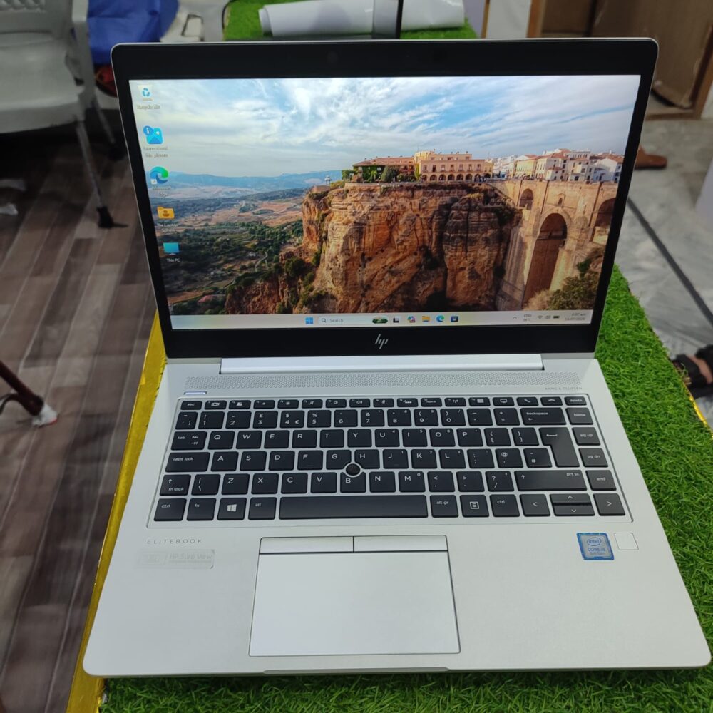 WhatsApp Image 2026-07-18 at 6.23.32 PM (1) HP EliteBook 840 G6 Business Laptop – Intel Core i5 8th Gen, 8GB RAM, 256GB SSD, 2GB AMD Graphics, Webcam enabled