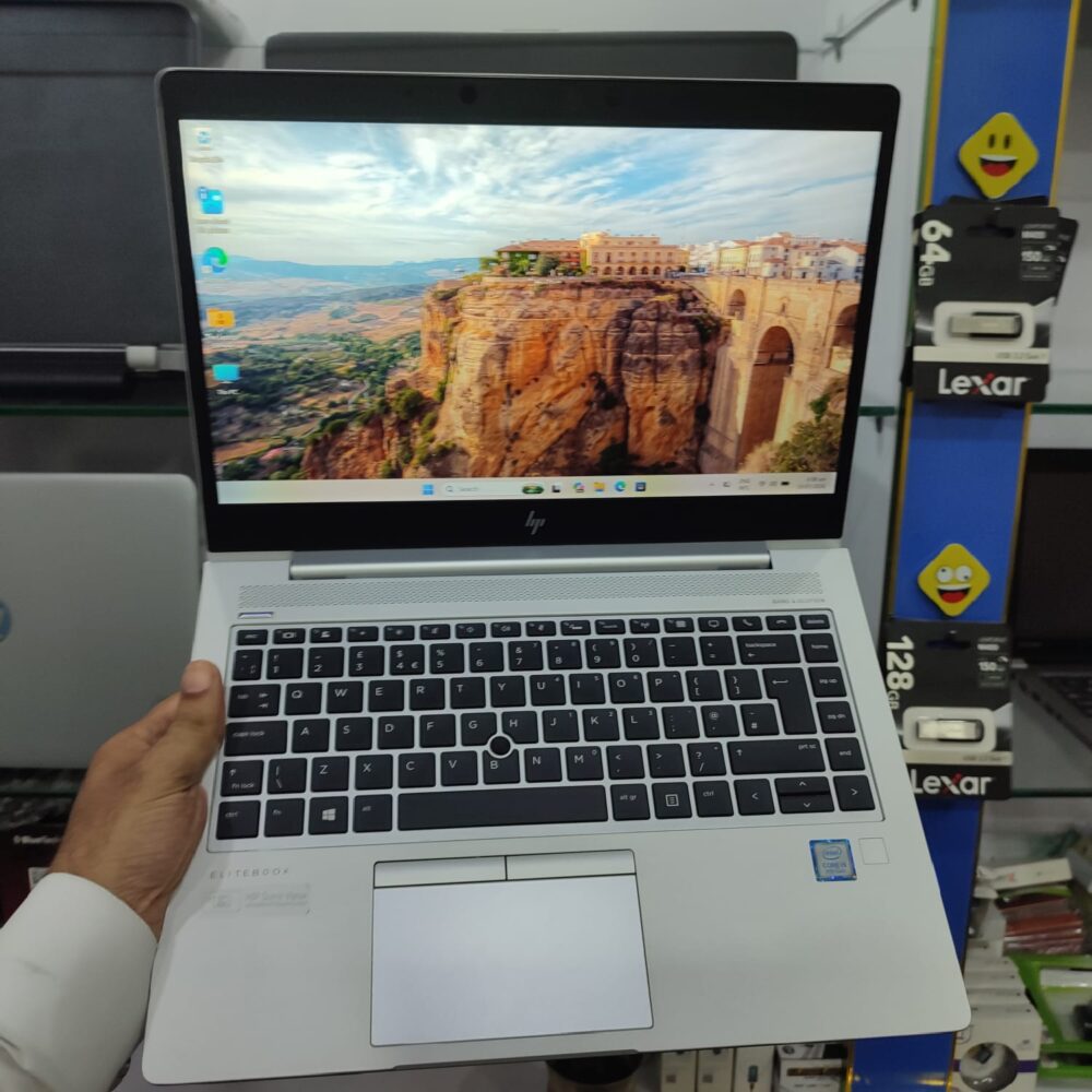WhatsApp Image 2026-07-18 at 6.23.32 PM (2) HP EliteBook 840 G6 Business Laptop – Intel Core i5 8th Gen, 8GB RAM, 256GB SSD, 2GB AMD Graphics, Webcam enabled