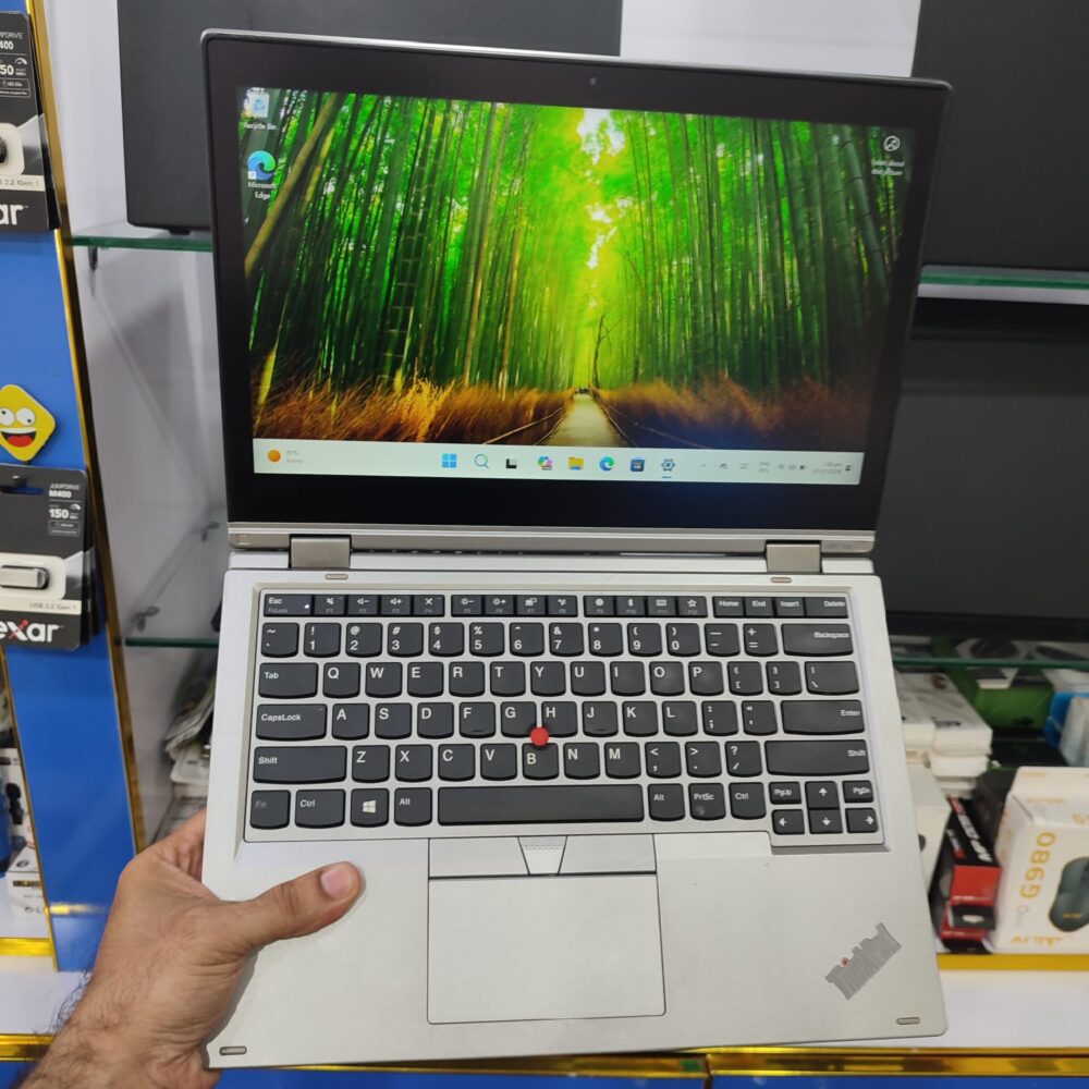 WhatsApp Image 2026-07-27 at 1.01.30 PM (2) Lenovo ThinkPad L380 Yoga – Intel Core i5 8th Gen | 8GB RAM | 256GB SSD | 13.3" Full HD Touchscreen | 360° Convertible | USB-C Charger