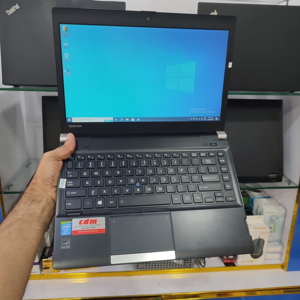 WhatsApp Image 2026-07-27 at 12.38.29 PM (3) Toshiba Portege R30-A – Intel Core i5 4th Gen | 4GB RAM | 256GB SSD | 13.3" HD Display | Backlit Keyboard | Webcam