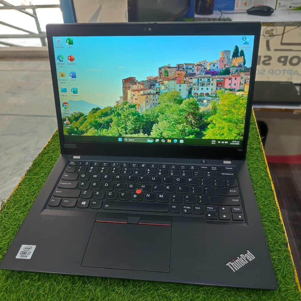 WhatsApp Image 2026-07-27 at 12.45.31 PM (1) Lenovo ThinkPad X13 – Intel Core i7 10th Gen | 16GB DDR4 RAM | 256GB NVMe SSD | 13.3" Full HD Touchscreen | Webcam