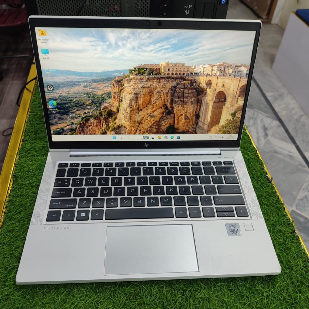 HP EliteBook 830 G7 Laptop – Intel Core i7 10th Gen, 8GB RAM, 256GB NVMe SSD, Touchscreen