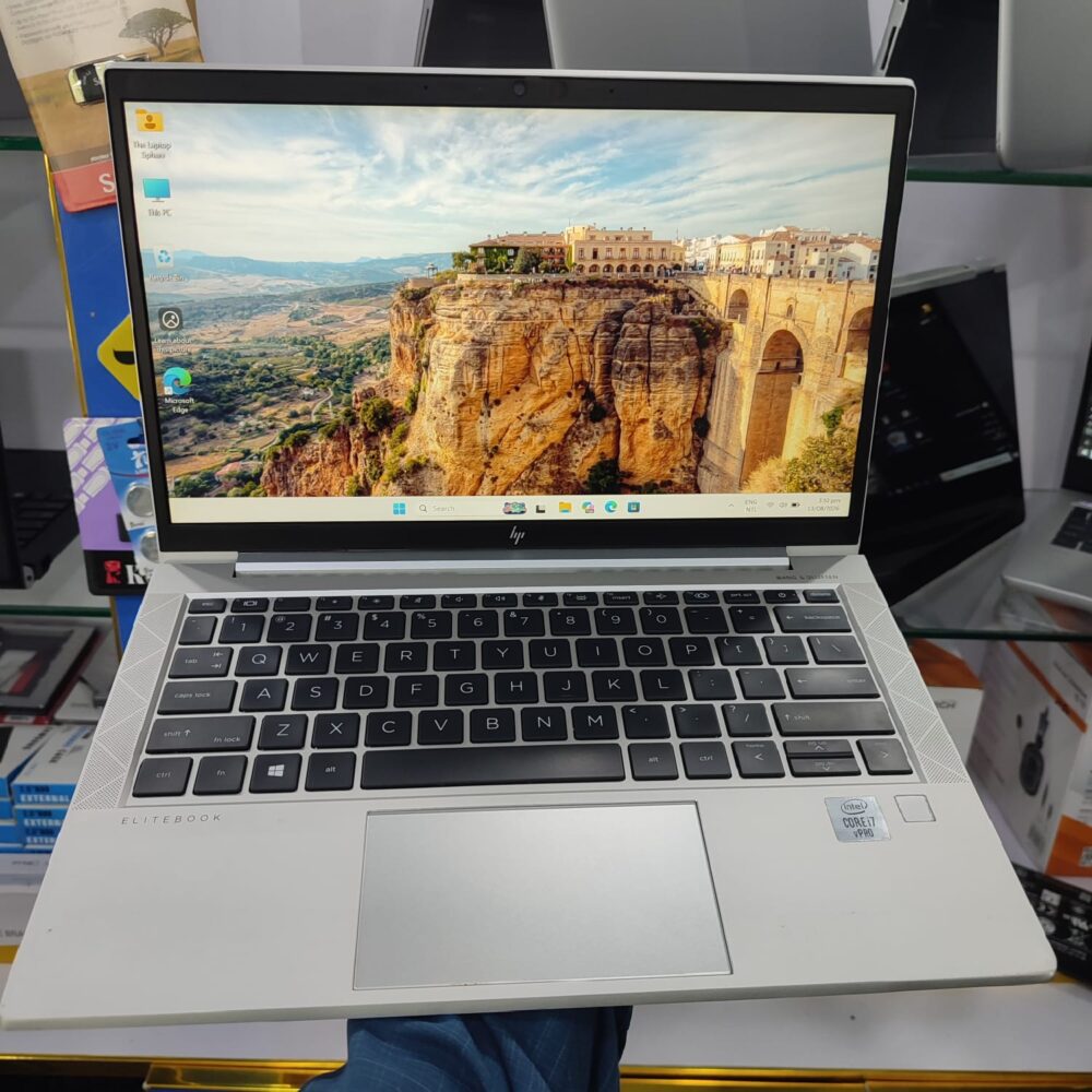 HP EliteBook 830 G7 Laptop – Intel Core i7 10th Gen, 8GB RAM, 256GB NVMe SSD, Touchscreen